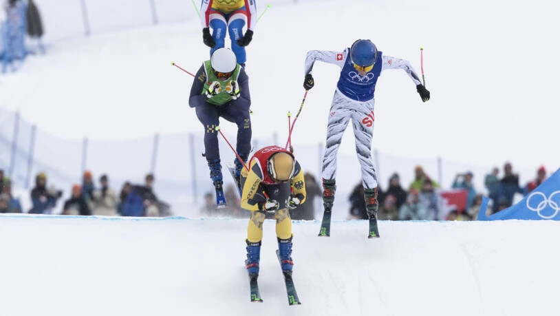 Der Kampf um die Medaillen ist eng: Daniela Maier führt vor Fanny Smith und Sandra Näslund