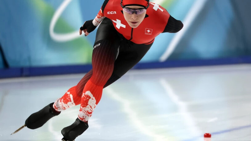 Kaitlyn McGregor kann bis zur letzten Kurve auf ein Olympia-Diplom schielen