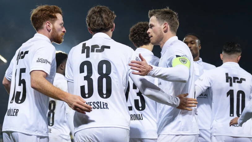 Der FC Aarau kam tief in der Nachspielzeit immerhin noch zum Ausgleich