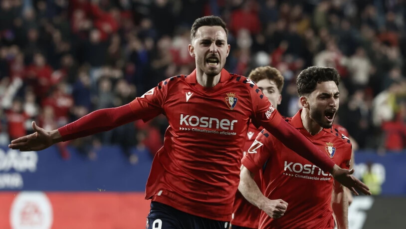 Raul Garcia war der Matchwinner für Osasuna