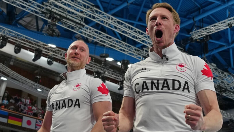 Nach dem Shitstorm Olympiagold: Marc Kennedy (rechts) ballt die Siegerfaust