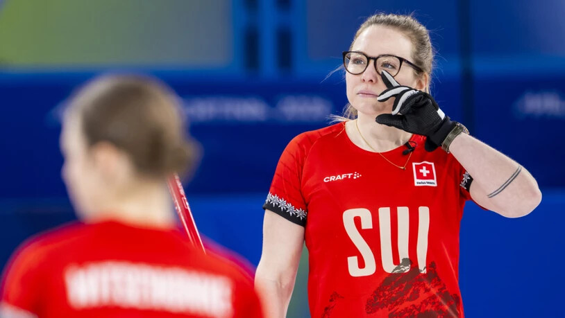 Alina Pätz mit kritischem Blick: Im 8. End wäre die Chance da gewesen, um die Partie zu drehen