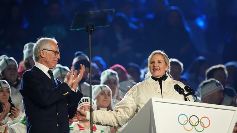 IOC-Präsidenten Kirsty Coventry erkärte die Winterspiele für beendet