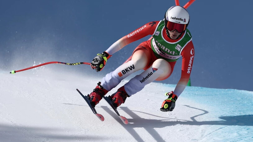 Malorie Blanc war - mit allerdings bereits fast zwei Sekunden Rückstand auf die siegreiche Teamkollegin - zweitbeste Schweizerin der Abfahrt in Soldeu