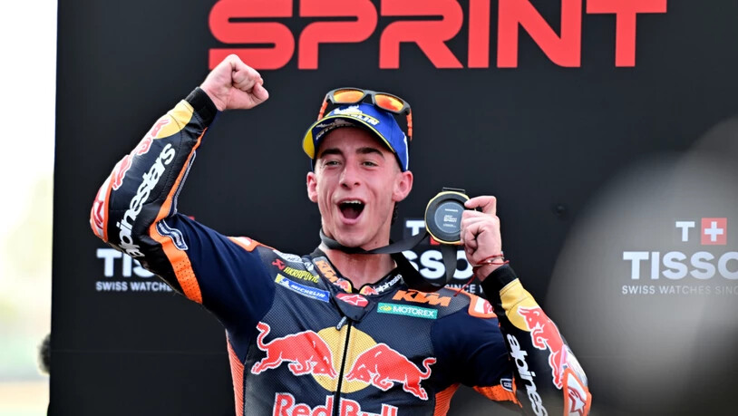 Freut sich über seinen ersten Sieg in der MotoGP: Pedro Acosta