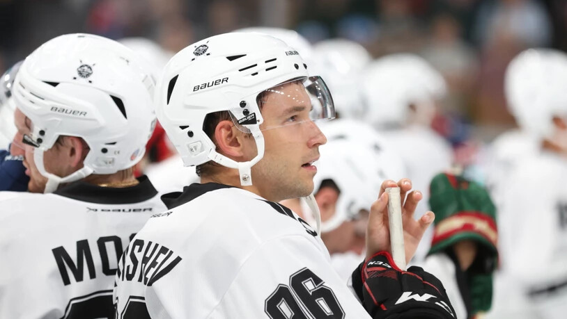 Philipp Kurashev zählt zu den wenigen Schweizer NHL-Spielern, die in der Nacht auf Mittwoch ein positives Erlebnis hatten (Archivaufnahme)
