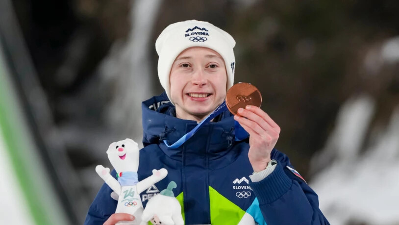 Nach der Olympiamedaille der Weltcup-Gesmtsieg: Nika Prevc