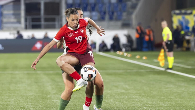 Iman Beney schoss für die Schweiz das frühe 1:0 in Malta