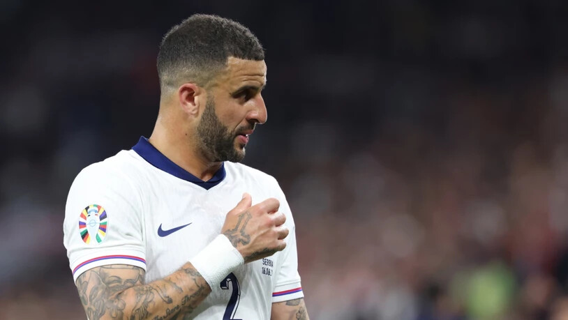 Kyle Walker bestritt an der EM 2024 jede Spielminute für England