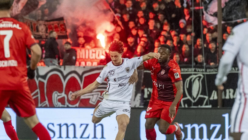 Aarau mit Leon Frokaj behielt gegen Vaduz mit Ayo Akinola im stimmungsvollen Brügglifeld die Oberhand