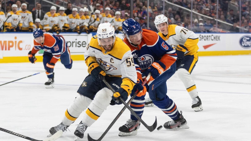 Trotz viel Eiszeit kann Roman Josi die Niederlage der Nashville Predators nicht verhindern