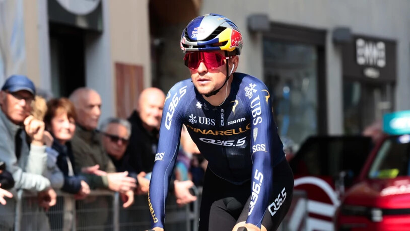 Tom Pidcock vom Schweizer Radsportteam Pinarello Q36.5 zeigt sich in guter Frühform