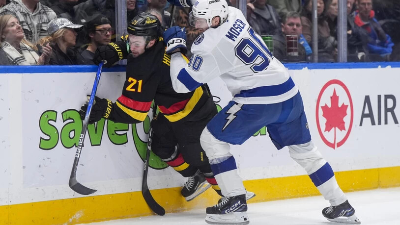 Janis Moser gehört in seiner zweiten Saison mit Tampa Bay zu den besten Defensivverteidigern der NHL