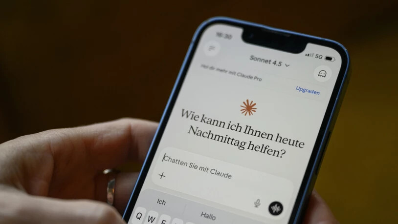 Anthropic ist mit dem Chatbot Claude ein führender Rivale des ChatGPT-Entwicklers OpenAI. (Archivbild)