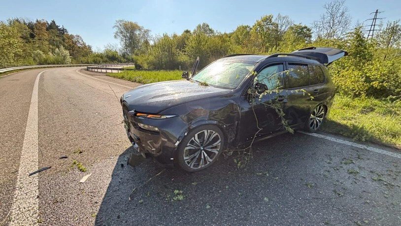 Das zweite Fluchtfahrzeug stoppte die Polizei in Frick AG.