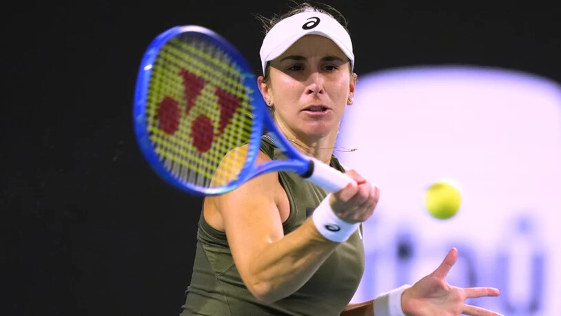 Belinda Bencic hat in ihrem Auftaktspiel in Madrid alles im Griff. (Archivbild)