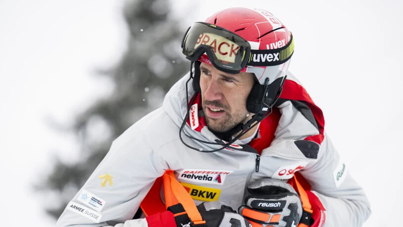 Ramon Zenhäusern, hier bei der Besichtigung vor dem ersten Slalom-Lauf in Adelboden, gehört künftig nur noch dem Regionalverband an