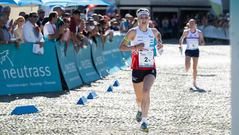 Simona Aebersold macht Boden gut