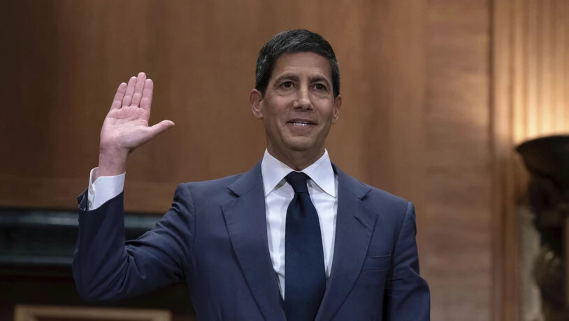 US-Präsident Donald Trump hat Kevin Warsh für den Chefposten der Notenbank nominiert, die Entscheidung im Kongress steht noch aus. (Archivbild)