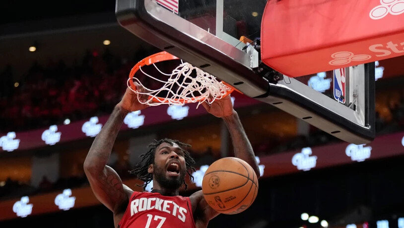 Houston Rockets, hier mit Tari Eason, melden sich zurück