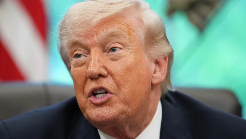 US-Präsident Donald Trump im Oval Office des Weißen Hauses. Foto: Matt Rourke/AP/dpa