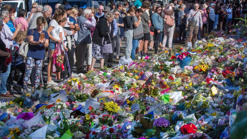 ARCHIV - Bei dem rassistisch motivierten Doppelanschlag auf zwei Moscheen tötete ein Attentäter am 15.03.2019 im neuseeländischen Christchurch mindestens 50 Menschen. Foto: David Alexander/SNPA/AAP/dpa