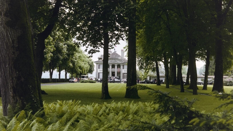 Das Hauptgebäude des Landguts Lohn wurde letztmals vor 65 Jahren saniert. (Archivbild)