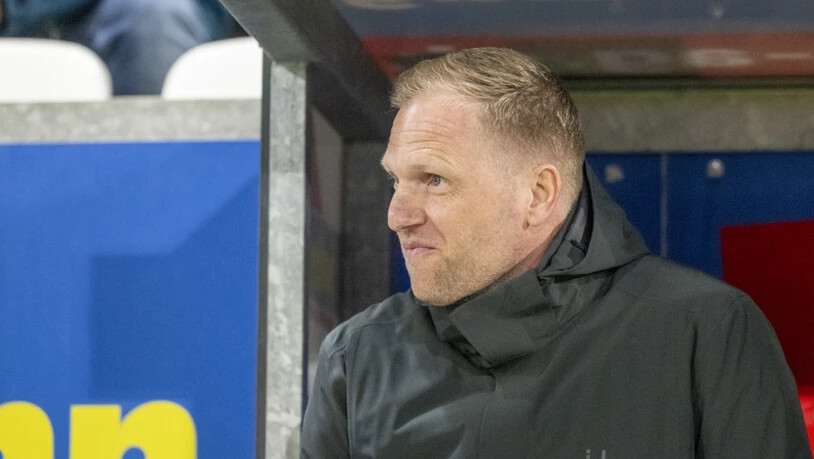 Trainer Marc Schneider musste mit dem FC Vaduz Punktverluste hinnehmen