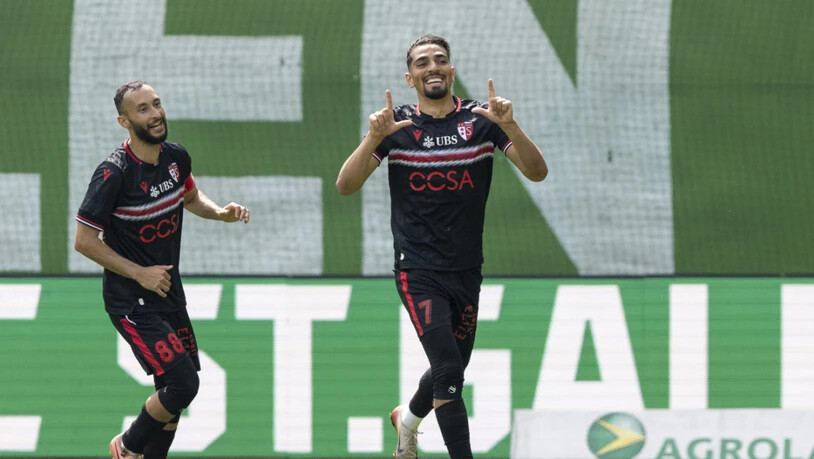 Ilyas Chouaref und der FC Sion machten Thun am Sonntag  zum Schweizer Meister