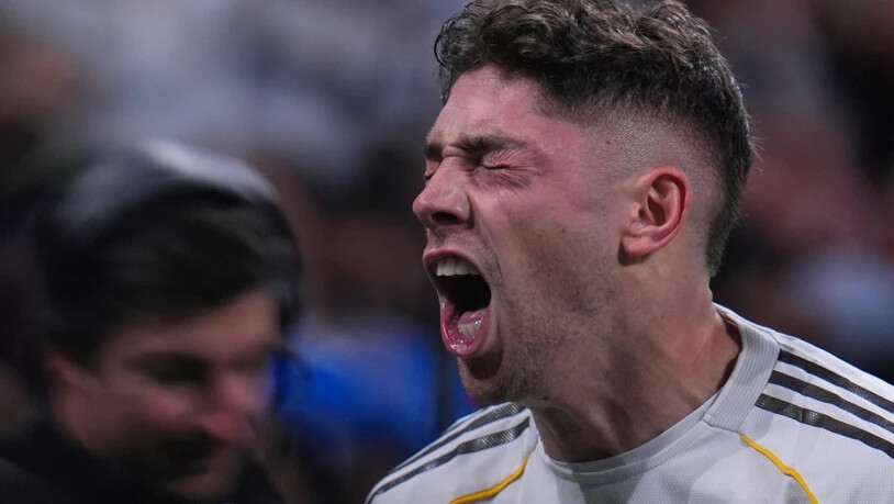 Steht im Mittelpunkt eine heftigen Fehde in der Garderobe von Real Madrid: Federico Valverde