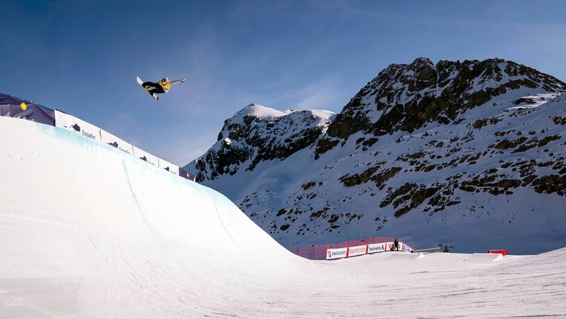 Marcus Kleveland am Weltcup 2021 auf dem Corvatsch.