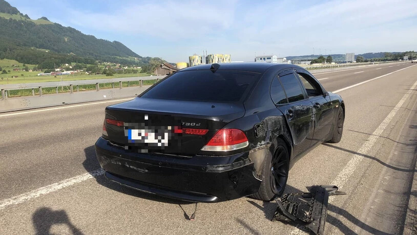 Auf der A3 in Bilten kam es zu einem Unfall. 