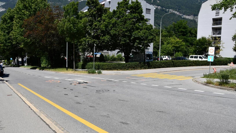 Beim Unfall verletzte sich der Töfffahrer. 
