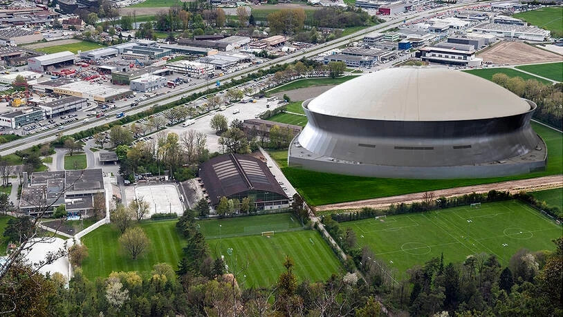 Der geplante Superdome, aus dem dann aber nichts wurde.