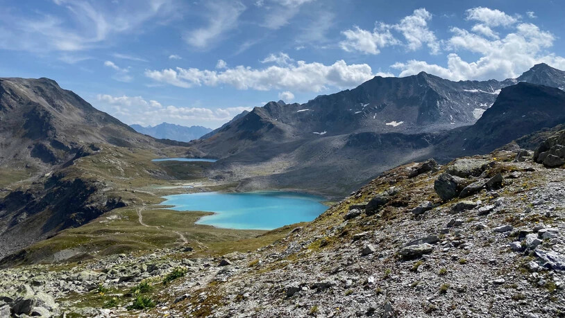 Mit diesem Ausblick wird man nach eineinhalb Stunden Wandern belohnt.