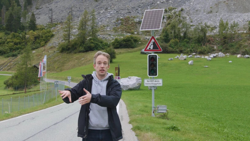 Für sein neustes Video begab sich der britische Youtuber Tom Scott nach Brienz und befasste sich mit dem Brienzer Rutsch.