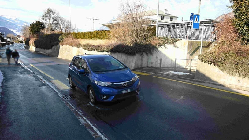 Beim Unfall entstand am Auto Sachschaden von mehreren Tausend Franken.