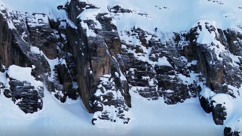 Die Freerider zeigen ihre spektakulären Stunts.