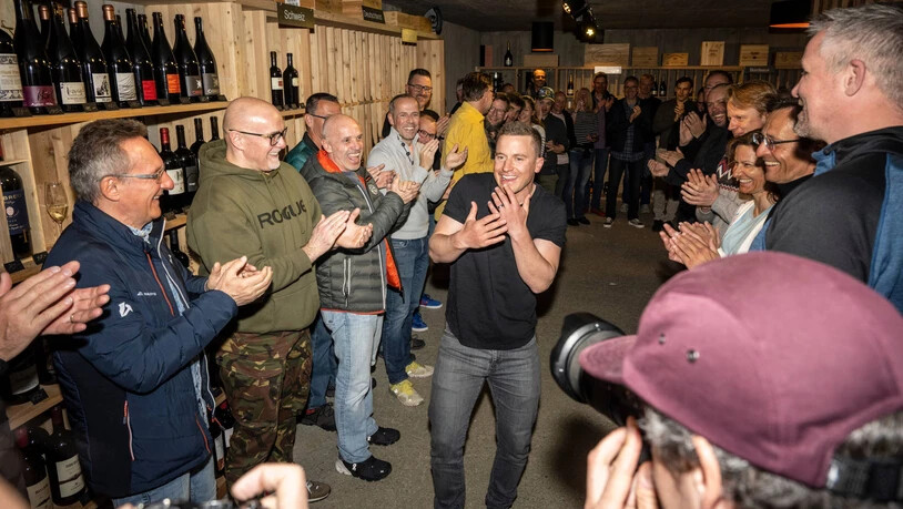 Hätte nicht damit gerechnet: Galmarini ist sichtlich überrascht. 