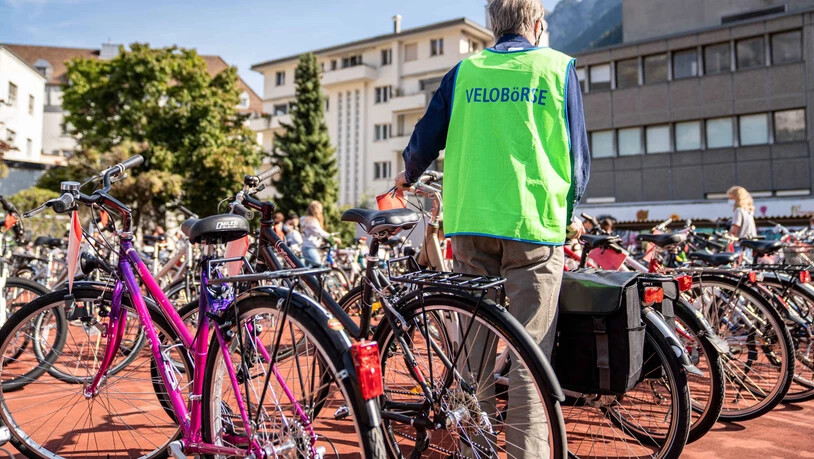Nachhaltig: An der Velobörse auf dem Stadtbaumgarten-Areal in Chur können Velos repariert werden.