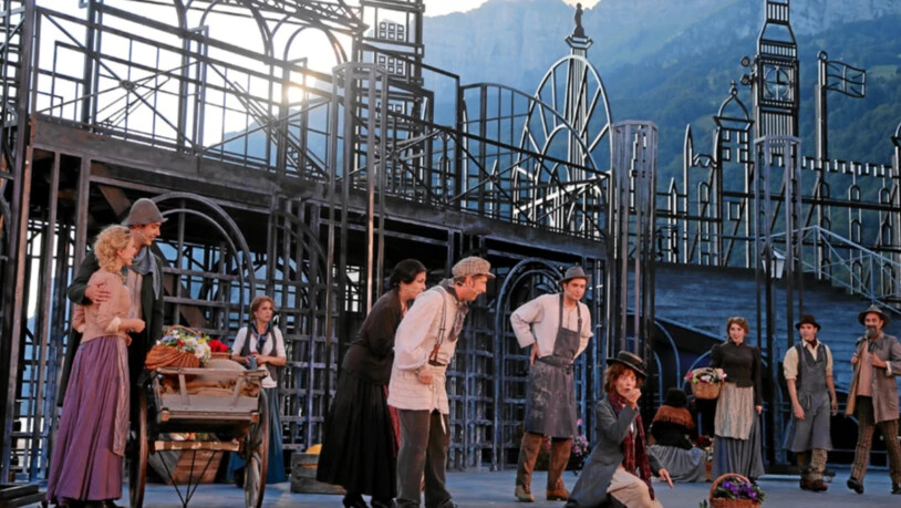 Ein Ort für Klassiker: Auch «My Fair Lady» wurde bereits gespielt auf der Bühne am Walensee.