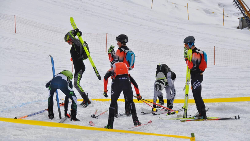 Impression vom Ski-Mountaineering-Festival in Davos.