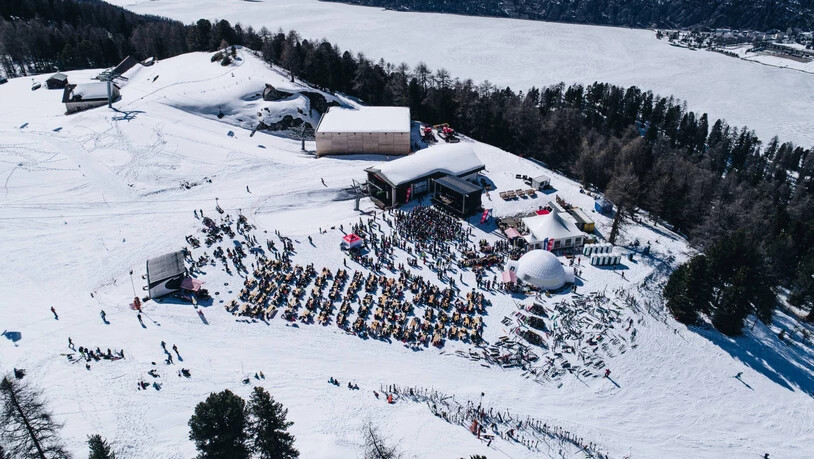 Zum Saisonende wird es auf dem Corvatsch laut: Zum ersten Mal findet das jährliche Frühlingsfest über zwei Tage statt.