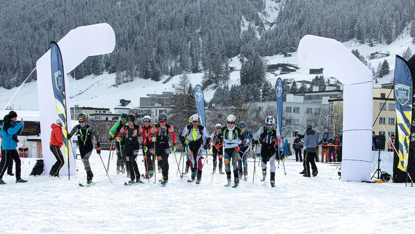 Impression vom Ski-Mountaineering-Festival in Davos.