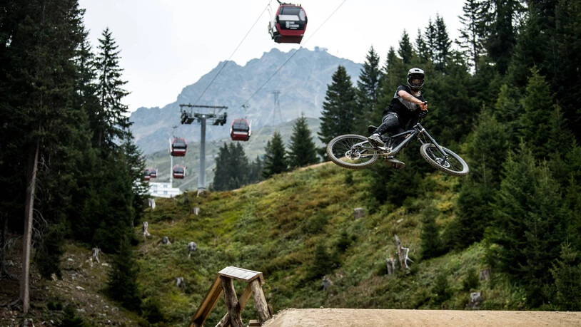 Per Auffahrt geöffnet: Der Bike Kingdom Park Lenzerheide startet in die Sommersaison.
