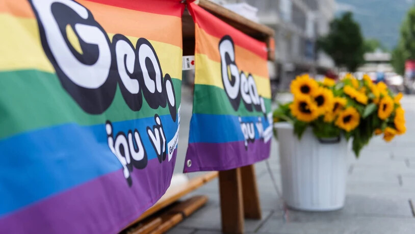 Ja, ich will: An der vergangenen «Pride» wurde noch für die Ehe für alle geworben, ab kommendem Juli dürfen gleichgeschlechtliche Paare auch in der Schweiz heiraten.