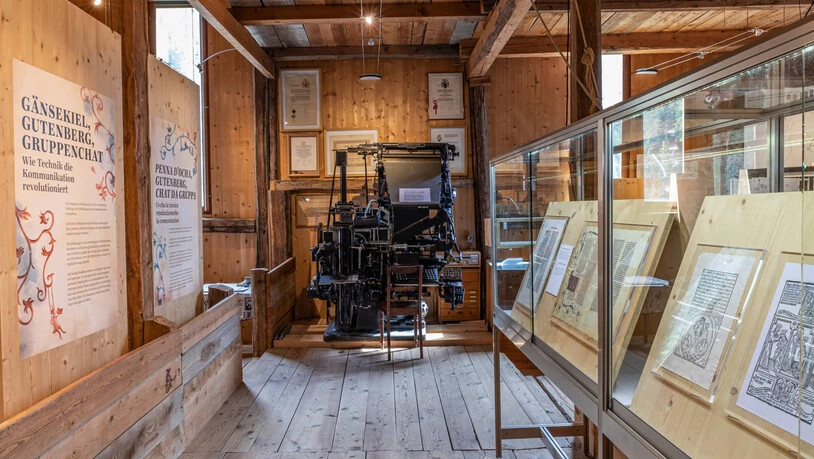 Interaktive Ausstellung: In einer Sonderausstellung lernt man die Entwicklung der Kommunikation kennen.