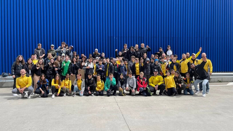 Junge vor: Der FC Linth 04 hat um die 300 Junior:innen