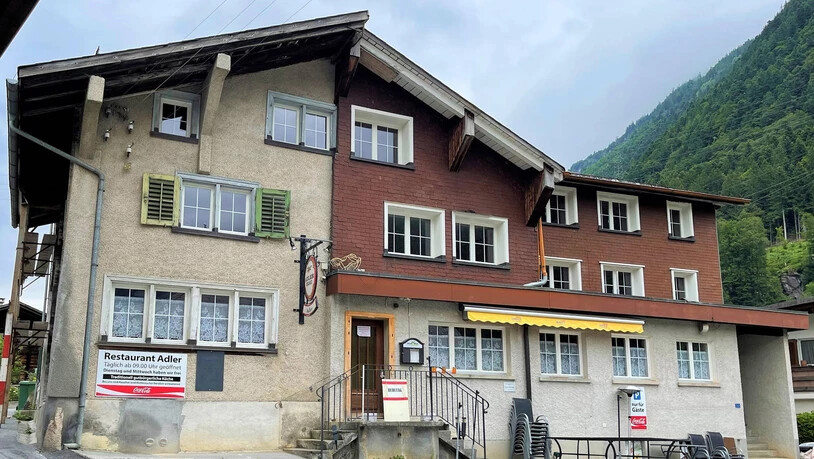 Nachfolge gesucht: Im September braucht der «Adler» in Sool eine neue Gastgeberin oder Gastgeber.