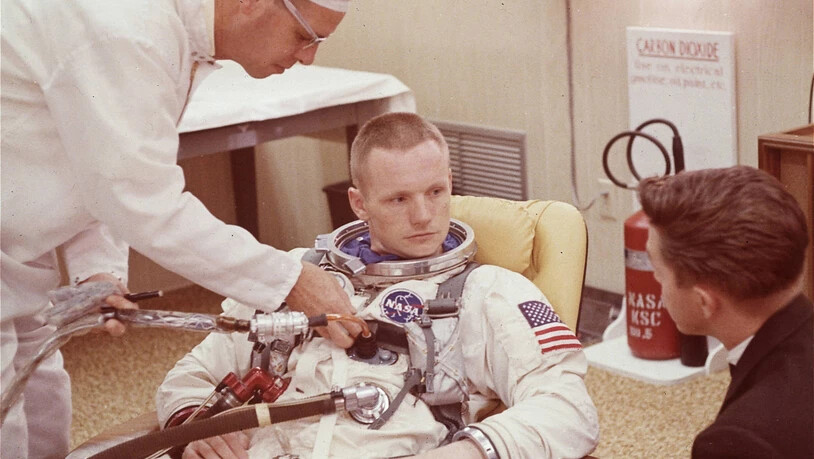 Ab ins All: Neil Armstrong betrat am 21. Juli 1969 als erster Mensch den Mond.